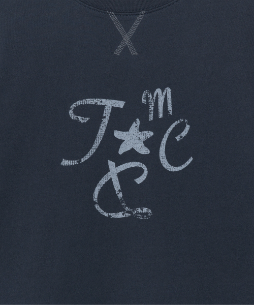 THECOLDESTMOMENT(ザコールデストモーメント)の「(w) TCM crack string layered long sleeve (navy)(Tシャツ/カットソー・レディース・その他・OS)」の4枚目の写真