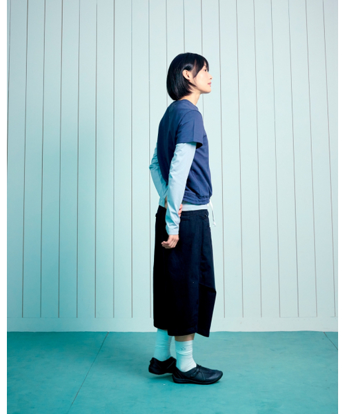 THECOLDESTMOMENT(ザコールデストモーメント)の「(w) TCM crack string layered long sleeve (navy)(Tシャツ/カットソー・レディース・その他・OS)」の16枚目の写真