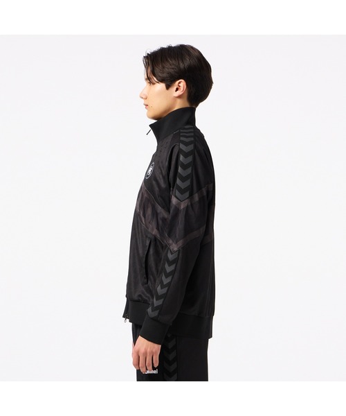 hummel（ヒュンメル）の「hummel/ヒュンメル H.FC ﾄﾗｯｸｼﾞｬｹｯﾄ（ジャージ・レディース・ブラック/ブルー/ベージュ・XL/M/L）」の6枚目の写真