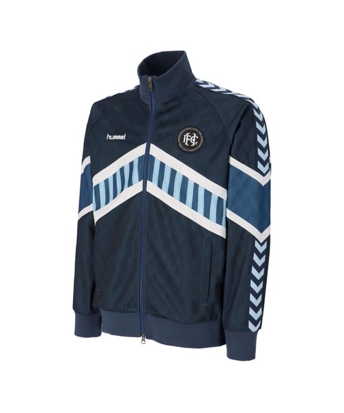 hummel（ヒュンメル）の「hummel/ヒュンメル H.FC ﾄﾗｯｸｼﾞｬｹｯﾄ（ジャージ・レディース・ブラック/ブルー/ベージュ・XL/M/L）」の15枚目の写真