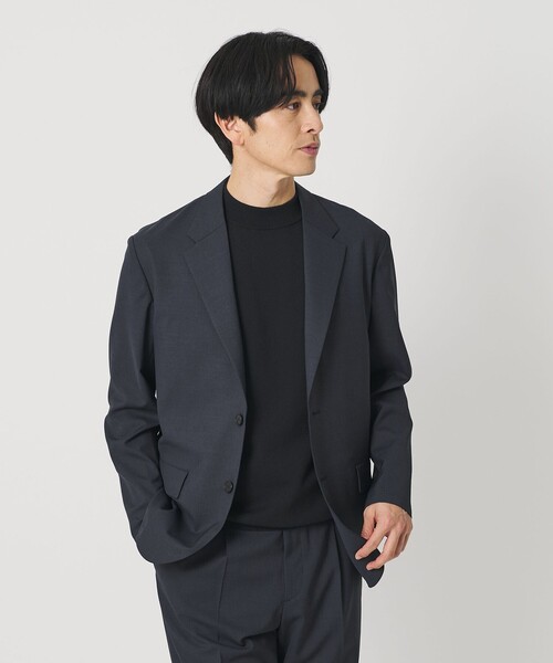 BEAUTY&YOUTH UNITED ARROWS(ビューティーアンドユースユナイテッドアローズ)の「ASTY コンフォート ジャケット セットアップ対応(テーラードジャケット・メンズ・ブラウン/ネイビー/ダークグレー・XL/L/M/S)」の4枚目の写真