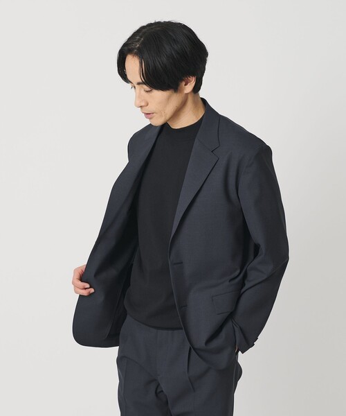 BEAUTY&YOUTH UNITED ARROWS(ビューティーアンドユースユナイテッドアローズ)の「ASTY コンフォート ジャケット セットアップ対応(テーラードジャケット・メンズ・ブラウン/ネイビー/ダークグレー・XL/L/M/S)」の5枚目の写真