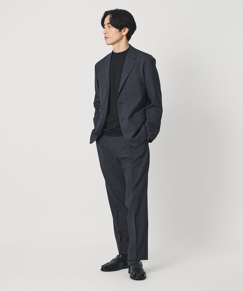 BEAUTY&YOUTH UNITED ARROWS(ビューティーアンドユースユナイテッドアローズ)の「ASTY コンフォート ジャケット セットアップ対応(テーラードジャケット・メンズ・ブラウン/ネイビー/ダークグレー・XL/L/M/S)」の6枚目の写真