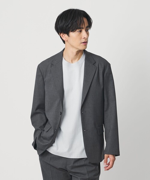 BEAUTY&YOUTH UNITED ARROWS(ビューティーアンドユースユナイテッドアローズ)の「ASTY コンフォート ジャケット セットアップ対応(テーラードジャケット・メンズ・ブラウン/ネイビー/ダークグレー・XL/L/M/S)」の10枚目の写真