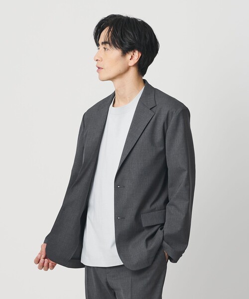 BEAUTY&YOUTH UNITED ARROWS(ビューティーアンドユースユナイテッドアローズ)の「ASTY コンフォート ジャケット セットアップ対応(テーラードジャケット・メンズ・ブラウン/ネイビー/ダークグレー・XL/L/M/S)」の11枚目の写真