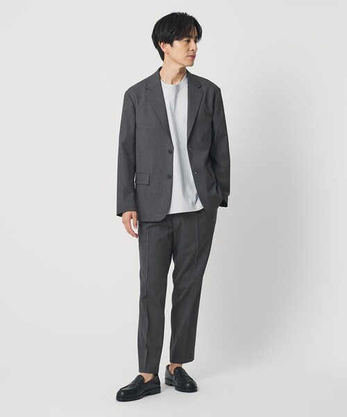 BEAUTY&YOUTH UNITED ARROWS(ビューティーアンドユースユナイテッドアローズ)の「ASTY コンフォート ジャケット セットアップ対応(テーラードジャケット・メンズ・ブラウン/ネイビー/ダークグレー・XL/L/M/S)」の12枚目の写真