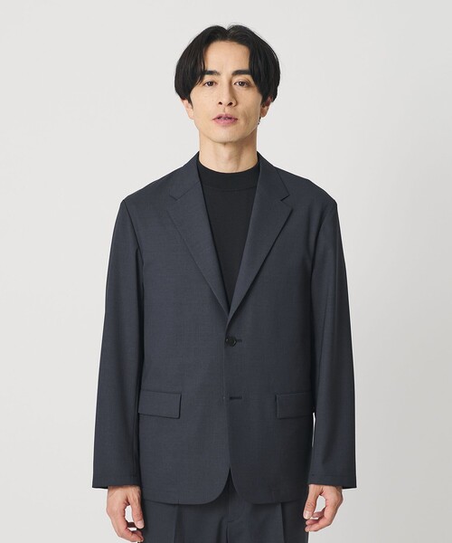 BEAUTY&YOUTH UNITED ARROWS(ビューティーアンドユースユナイテッドアローズ)の「ASTY コンフォート ジャケット セットアップ対応(テーラードジャケット・メンズ・ブラウン/ネイビー/ダークグレー・XL/L/M/S)」の13枚目の写真