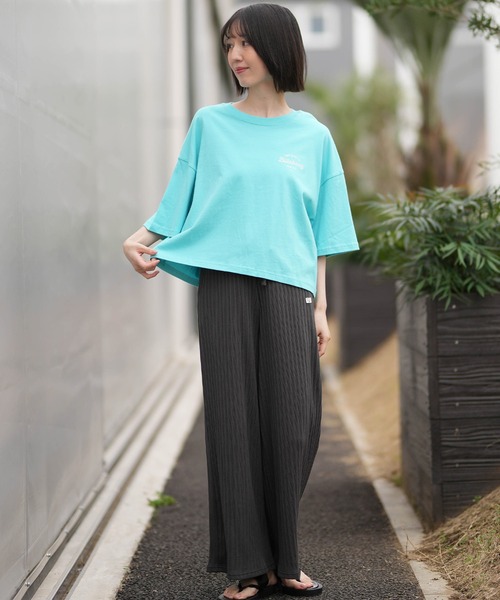 BILLABONG(ビラボン)の「BILLABONG/ビラボン 半袖 Tシャツ BG013219(Tシャツ/カットソー・レディース・スミクロ/ピンク/アクア/ホワイト・M)」の15枚目の写真