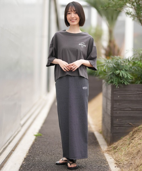 BILLABONG(ビラボン)の「BILLABONG/ビラボン 半袖 Tシャツ BG013219(Tシャツ/カットソー・レディース・スミクロ/ピンク/アクア/ホワイト・M)」の11枚目の写真