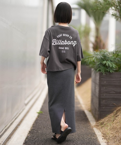 BILLABONG(ビラボン)の「BILLABONG/ビラボン 半袖 Tシャツ BG013219(Tシャツ/カットソー・レディース・スミクロ/ピンク/アクア/ホワイト・M)」の12枚目の写真