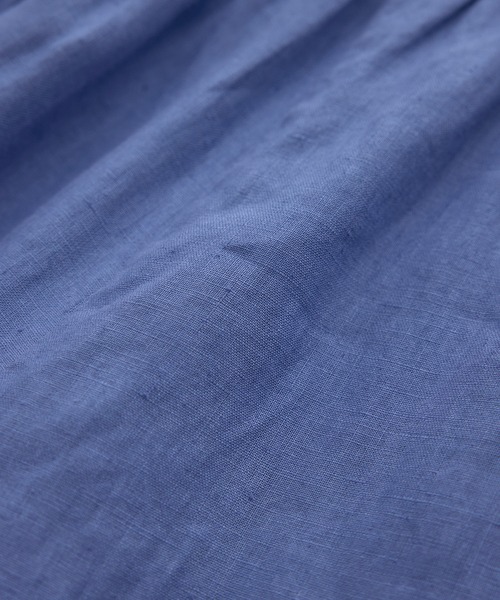 SALON adam et rope'(サロン アダム エ ロペ)の「【WEB限定】ヨーロピアンリネンリラクシーワイドパンツ(その他パンツ・レディース・チャコールグレー/ブルー系その他4/ベージュ・M/S)」の20枚目の写真
