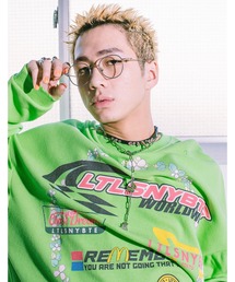 Little sunny bite（リトルサニーバイト）の「/Little Sunny Bite/sponsor thermal long tee（Tシャツ/カットソー）」