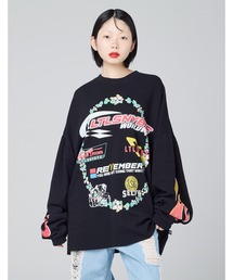 Little sunny bite（リトルサニーバイト）の「/Little Sunny Bite/sponsor thermal long tee（Tシャツ/カットソー）」