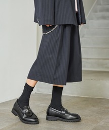 PBLIM（ページボーイリム）の「《UNISEX》【PBLIM/セットアップ対応】ストライプハーフパンツ（スラックス）」