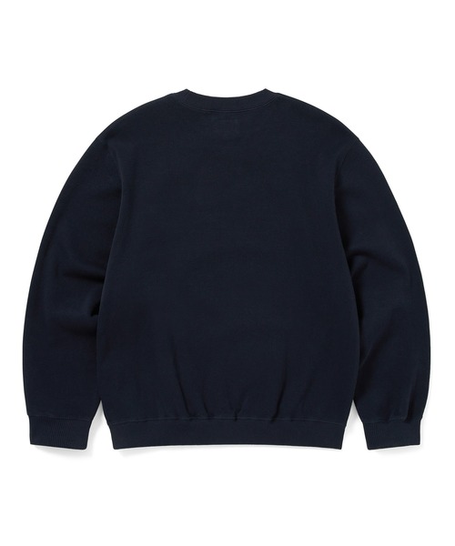 thisisneverthat(ディスイズネバーザット)の「Basic Note Crewneck(スウェット・メンズ・レモンイエロー/ネイビー・L/M/S/XL)」の4枚目の写真