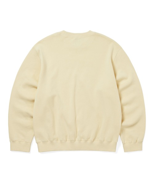 thisisneverthat(ディスイズネバーザット)の「Basic Note Crewneck(スウェット・メンズ・レモンイエロー/ネイビー・L/M/S/XL)」の6枚目の写真