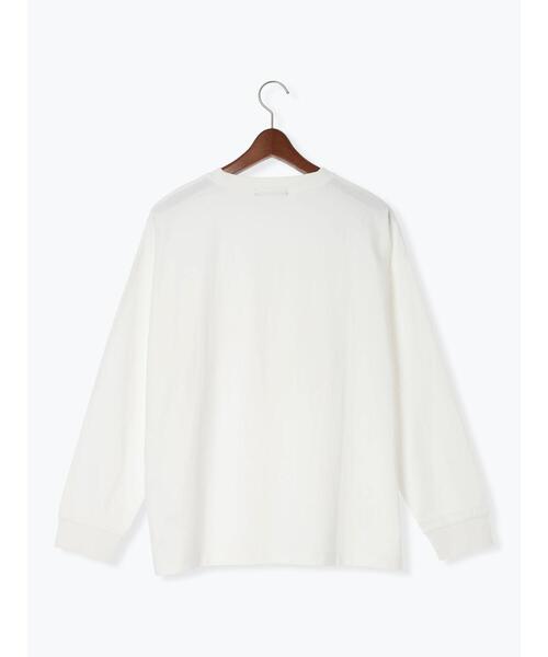 Te chichi（テチチ）の「エンブロイダリーロゴTシャツ（Tシャツ/カットソー・レディース・アイボリー/チャコールグレー/レッド・F）」の22枚目の写真