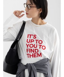 Te chichi | エンブロイダリーロゴTシャツ(Tシャツ/カットソー)