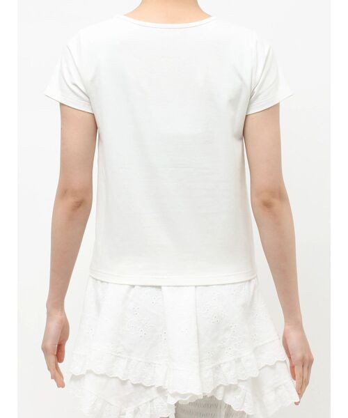 merry jenny(メリージェニー)の「パッチワークリメイクtee(Tシャツ/カットソー・レディース・ライトブルー/オフホワイト・FREE)」の21枚目の写真