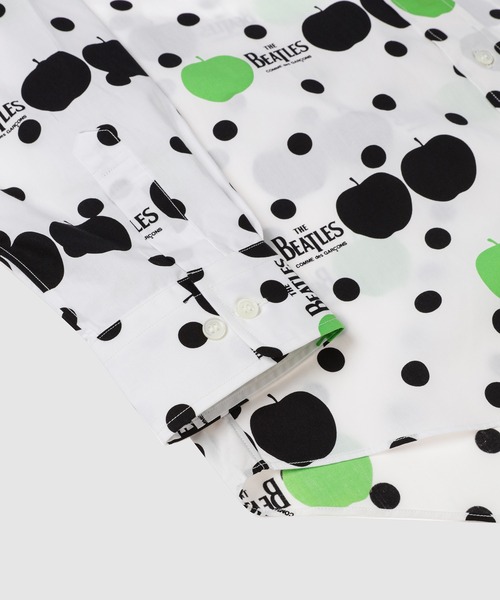 THE BEATLES COMME des GARCONS(ザ ビートルズ コムデギャルソン)の「THE BEATLES 「APPLE & DOT」SHIRT WHITE(シャツ/ブラウス・メンズ・ホワイト・M/L)」の5枚目の写真