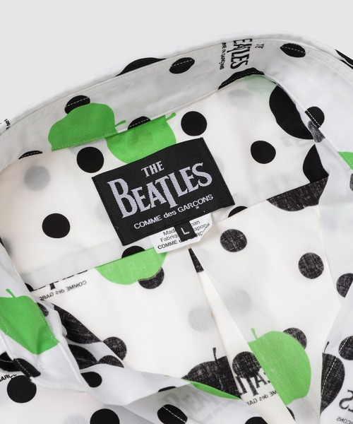 THE BEATLES COMME des GARCONS(ザ ビートルズ コムデギャルソン)の「THE BEATLES 「APPLE & DOT」SHIRT WHITE(シャツ/ブラウス・メンズ・ホワイト・M/L)」の4枚目の写真