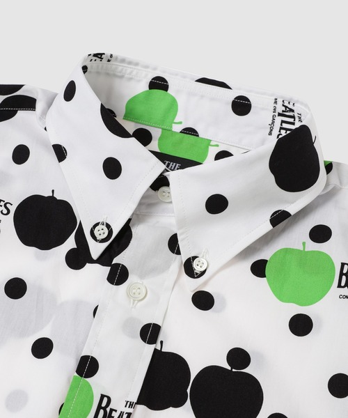 THE BEATLES COMME des GARCONS(ザ ビートルズ コムデギャルソン)の「THE BEATLES 「APPLE & DOT」SHIRT WHITE(シャツ/ブラウス・メンズ・ホワイト・M/L)」の3枚目の写真