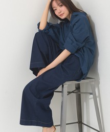 OMNES | タックワイドイージーデニムパンツ(デニムパンツ)