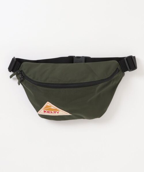 TSURUYA(ツルヤ)の「《KELTY》SLIM FANNY(ボディバッグ/ウエストポーチ・メンズ・オリーブ/ブラウン系その他/セージグリーン/マスタード・フリー)」の2枚目の写真