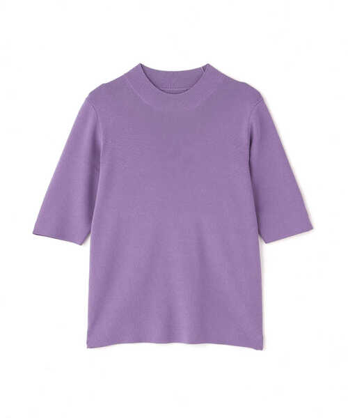 ハグオーワーCloth & Cross ニット 半袖 パープル セール/ブランド古着】半袖ニット（ニット/セーター）｜N.（N. Natural