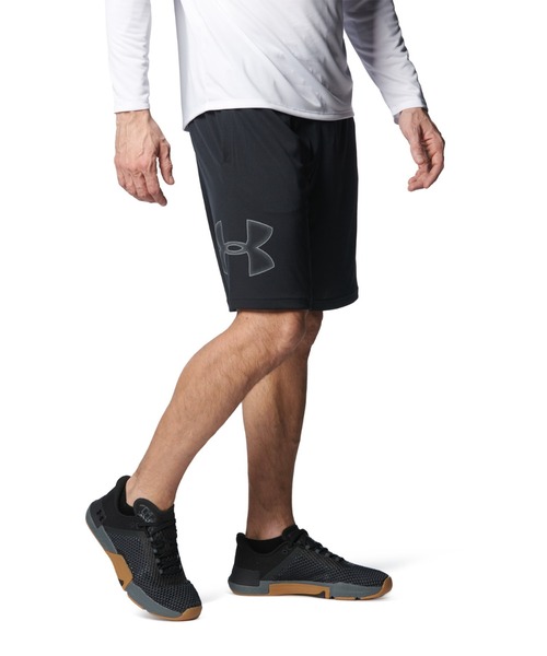 UNDER ARMOUR(アンダーアーマー)の「アンダーアーマー UAテック グラフィック ショーツ(その他パンツ・メンズ・グレー/ネイビー/ブラック・S/L/M/LL/3L)」の2枚目の写真