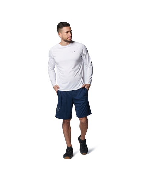 UNDER ARMOUR(アンダーアーマー)の「アンダーアーマー UAテック グラフィック ショーツ(その他パンツ・メンズ・グレー/ネイビー/ブラック・S/L/M/LL/3L)」の8枚目の写真