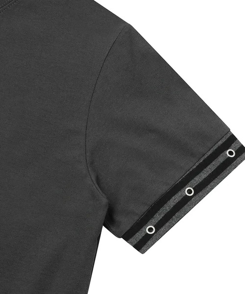 Ada.(エイダ)の「◇COIRIS◇ブランド直輸入正規品/シリンストライプアイレットポイント半袖Tシャツ CILLIN STRIPE EYELET POINT HALF T(Tシャツ/カットソー・レディース・チャコール・FREE)」の12枚目の写真
