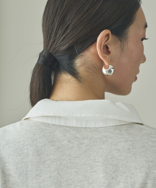 UNIVERSAL OVERALL(ユニバーサルオーバーオール)の「Curensology(カレンソロジー)/【UNIVERSAL OVERALL】別注ラガーシャツ(シャツ/ブラウス・レディース・グレー/ライトブラウン/ネイビー・FREE)」の19枚目の写真