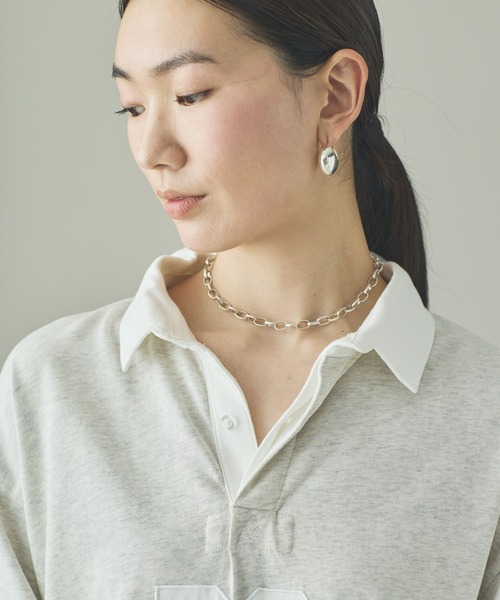 UNIVERSAL OVERALL(ユニバーサルオーバーオール)の「Curensology(カレンソロジー)/【UNIVERSAL OVERALL】別注ラガーシャツ(シャツ/ブラウス・レディース・グレー/ライトブラウン/ネイビー・FREE)」の14枚目の写真