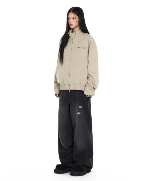IDWS(アイドンワナセル)の「Bomin Curved Denim Pants Black(デニムパンツ・レディース・その他・1/2/0)」の16枚目の写真