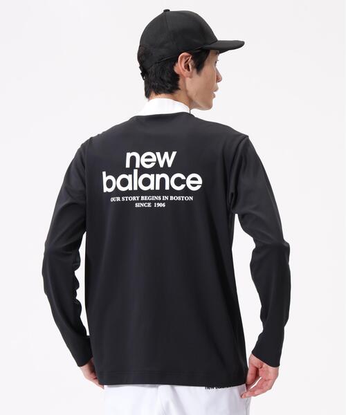 New Balance Golf(ニューバランスゴルフ)の「【直営店舗限定】長袖 モックネック プルオーバー (MENS)(Tシャツ/カットソー・メンズ・ブラック/ホワイト・X-LARGE/LARGE/MEDIUM/XX-LARGE)」の3枚目の写真