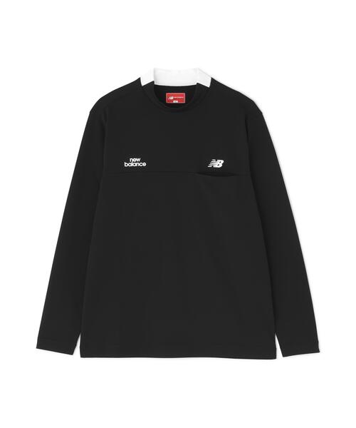 New Balance Golf(ニューバランスゴルフ)の「【直営店舗限定】長袖 モックネック プルオーバー (MENS)(Tシャツ/カットソー・メンズ・ブラック/ホワイト・X-LARGE/LARGE/MEDIUM/XX-LARGE)」の6枚目の写真