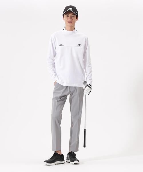 New Balance Golf(ニューバランスゴルフ)の「【直営店舗限定】長袖 モックネック プルオーバー (MENS)(Tシャツ/カットソー・メンズ・ブラック/ホワイト・X-LARGE/LARGE/MEDIUM/XX-LARGE)」の8枚目の写真