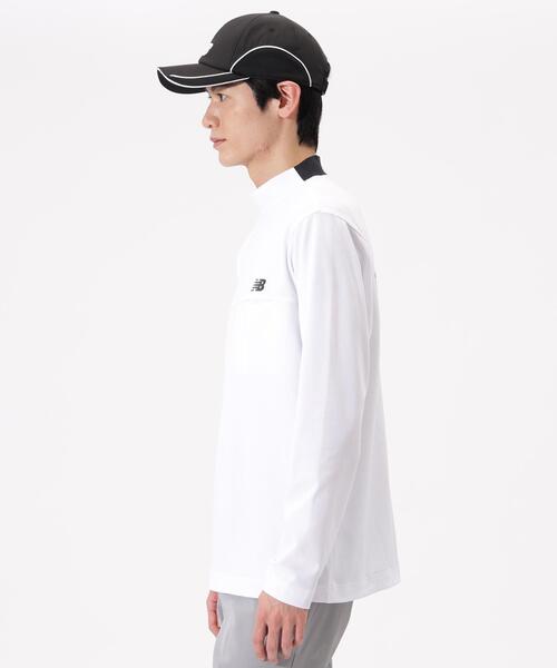 New Balance Golf(ニューバランスゴルフ)の「【直営店舗限定】長袖 モックネック プルオーバー (MENS)(Tシャツ/カットソー・メンズ・ブラック/ホワイト・X-LARGE/LARGE/MEDIUM/XX-LARGE)」の9枚目の写真