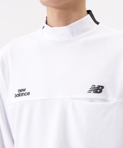 New Balance Golf(ニューバランスゴルフ)の「【直営店舗限定】長袖 モックネック プルオーバー (MENS)(Tシャツ/カットソー・メンズ・ブラック/ホワイト・X-LARGE/LARGE/MEDIUM/XX-LARGE)」の12枚目の写真