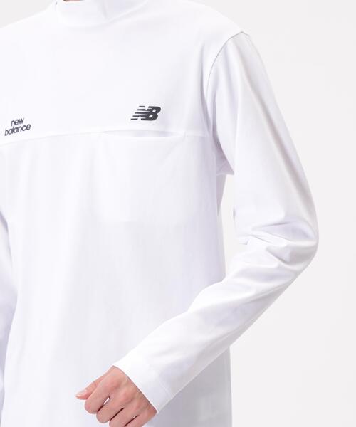 New Balance Golf(ニューバランスゴルフ)の「【直営店舗限定】長袖 モックネック プルオーバー (MENS)(Tシャツ/カットソー・メンズ・ブラック/ホワイト・X-LARGE/LARGE/MEDIUM/XX-LARGE)」の13枚目の写真