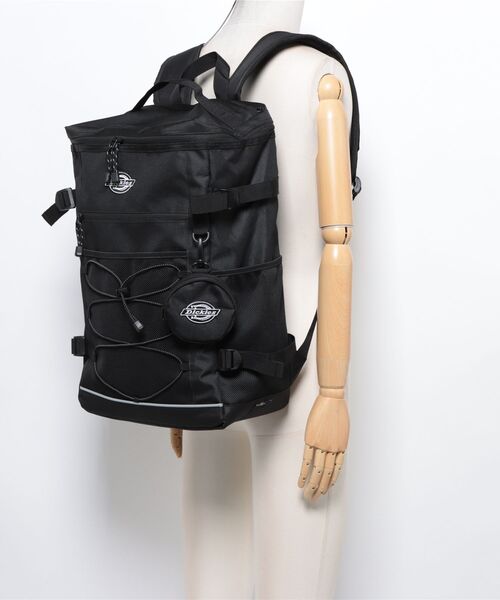 Dickies(ディッキーズ)の「DICKIES BASIC BOX BAG PACK(バックパック/リュック・メンズ・ブラック系2/ブラック・FREE)」の15枚目の写真