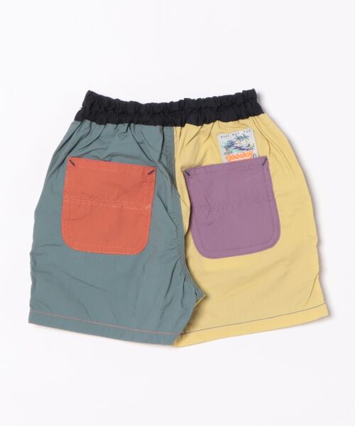 F.O.KIDS(エフオーキッズ)の「ダンプワッシャーハーフパンツ(その他パンツ・キッズ・パープル/グリーン/レインボー/ベージュ/チャコール・80/120/110/160/100/90/150/140/130)」の7枚目の写真