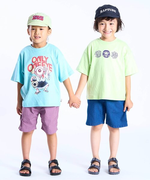 F.O.KIDS(エフオーキッズ)の「ダンプワッシャーハーフパンツ(その他パンツ・キッズ・パープル/グリーン/レインボー/ベージュ/チャコール・80/120/110/160/100/90/150/140/130)」の22枚目の写真