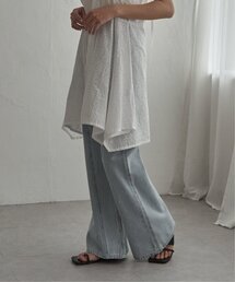 notch. | シームフレアデニムパンツ(デニムパンツ)