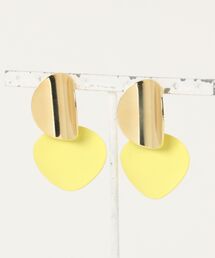 Rouge vif la cle（ルージュヴィフラクレ）の「【sauvage peau 】ラウンドクロスピアス（ピアス（両耳用））」