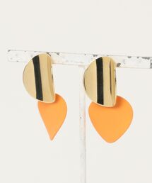 Rouge vif la cle（ルージュヴィフラクレ）の「【sauvage peau 】ラウンドクロスピアス（ピアス（両耳用））」