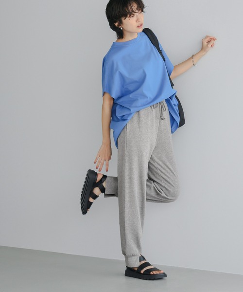 itto...(イット)の「ミニ裏毛スウェットジョガーパンツ(スウェットパンツ・レディース・ブラック/杢グレー・XL-XXL/M-L)」の19枚目の写真