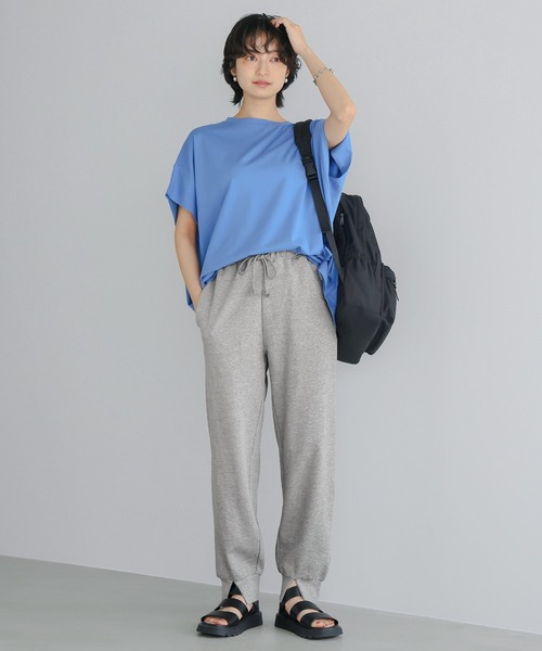 itto...(イット)の「ミニ裏毛スウェットジョガーパンツ(スウェットパンツ・レディース・ブラック/杢グレー・XL-XXL/M-L)」の21枚目の写真