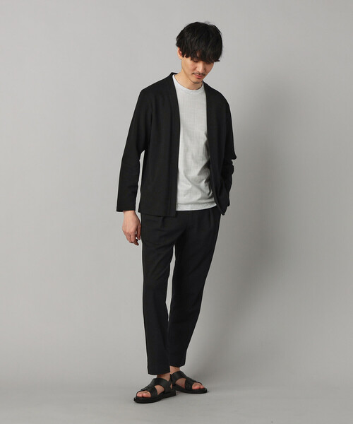 COMME CA MEN(コムサメン)の「和紙カノコ インタックイージーパンツ(その他パンツ・メンズ・ネイビー/ブラック・S/L/M)」の16枚目の写真